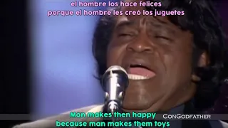 It's a man's world - James Brown & Luciano Pavarotti (Lyrics/Letra)