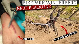 Bikepark Winterberg 2022 | Kranke Sturzaktion auf der neuen Blackline😱 | Geile Zeit mit der Bande