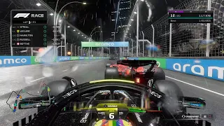 F1 23 | Round 16 | Singapore | Mercedes-AMG F1 W14 E Performance | Hamilton