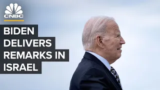 President Biden delivers remarks in Israel — 10/18/23