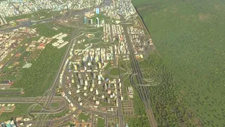 Cities Skylines Console : Tornado country scenario final map with 150k population