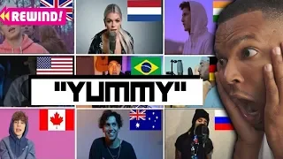WHO SANG IT BETTER | Justin Bieber - Yummy (us,uk,canada,australia,india,germany,brazil,russia)