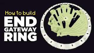 How to build an End Gateway Ring in Minecraft (Tutorial)