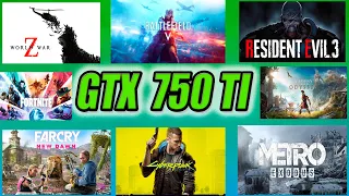 GTX 750 TI Тест в играх. На что способна gtx 750 ti в. 2021. NVIDIA GTX 750 Ti 2 GB Test in 9 Games.