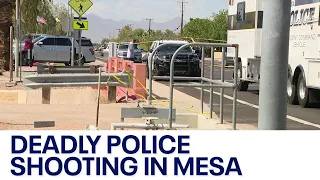 Man dead following police shooting in Mesa