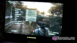 Обзор Dell Alienware m18x - Crysis 2 на максимальных настройках