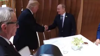 Trump, Putin in first handshake at G20 summit