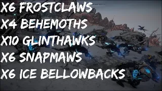 Insane Ice Challenge 10 Bosses & 22 Other Machines Simultaneously (HZD Arena)  / Ultra Hard