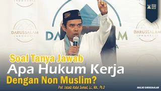 "BEKERJA DENGAN NON MUSLIM?" TANYA JAWAB MASJID DARUSSALAM ᴴᴰ | Ustadz Abdul Somad, Lc., MA