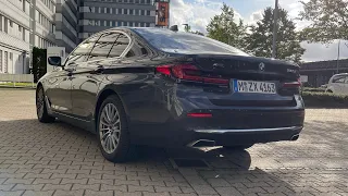 BMW 530d xdrive G30 LCI  (2023)  0-100, 100-200, V-Max