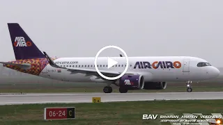 Airbus A320neo - Air Cairo SU-BUT - takeoff at Memmingen Airport