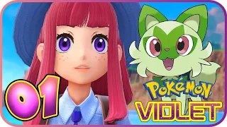 Pokemon Violet Walkthrough Part 1 (Switch) No Commentary