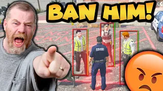 Angry Admin Bans me For Being a Fake Cop