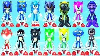 FIND SONIC MORPHS *How To Get All Sonic Morphs and Badges* Roblox