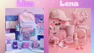 💕💜LISA OR LENA PURPLE VS PINK 💜💕