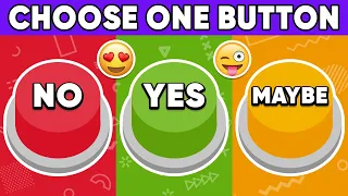 Choose One Button...! - YES or NO or MAYBE | Daily Quiz