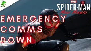 Spider-Man Miles Morales Emergency Comms Down