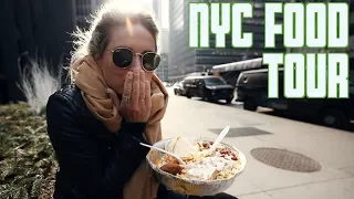 NYC FOOD TOUR | MUST TRY STREET FOODS IN NEW YORK CITY!