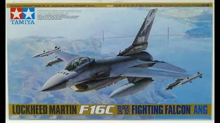 In box review of Tamiya F-16C Block 25/32