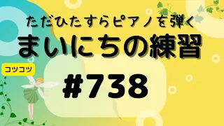 「毎日のピアノの練習#738」すこしの迷いが/ドビュッシー・ショパン