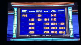 Double Jeopardy, Matt Amodio DAY 27 - 2nd Daily Double (9/23/21)