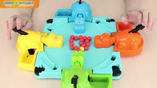Настольная игра «Голодные бегемотики» (Hungry Hungry Hippos), Hasbro