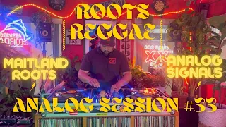 Roots Reggae VINYL MIX by Rudy Roots -  Analog Session 33