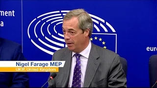 Farage: "I will miss being the pantomime villain"