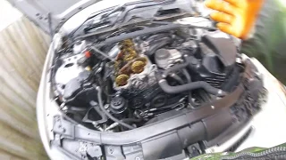 КHow to remove a BMW N46 engine / ак снять двигатель BMW N46