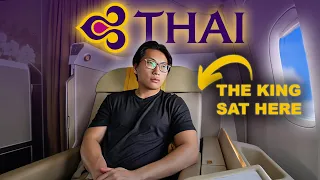 The King’s First Class Seat | Thai Airways 777