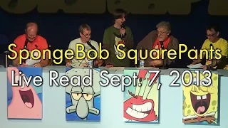 Spongebob SquarePants Live Read Sept. 7, 2013