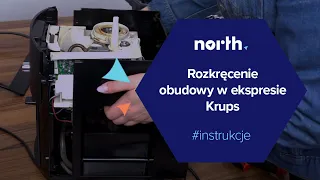 Jak rozkręcić obudowę w ekspresie Krups EA8080? | North.pl