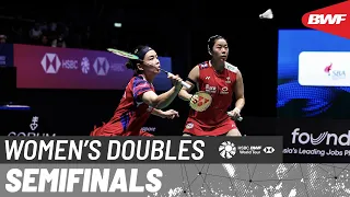 KFF Singapore Badminton Open 2024 | Chen/Jia (CHN) [1] vs. Liu/Tan (CHN) [3] | SF