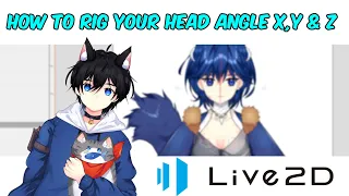 How To Rig Your Live 2D Model's Head ( Angle X, Y and Z )