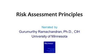 Module 2: Risk Assessment Principles