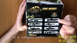 8 Assorted Replica Model Guns 1:6 Scale | Backyard Blasters