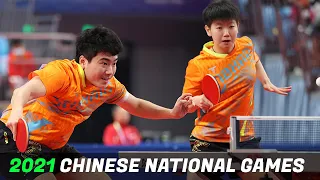 Liang Jingkun/Sun Yingsha vs Sun Wen/Qian Tianyi | XD 1/8 | 2021 Chinese National Games