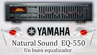 Ecualizador Yamaha Natural Sound EQ-550, buen y practico aparato de los 90.