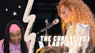 AJayII reacting to Lady Gaga's performance of The Cure at the 2017 AMAs (reupload)