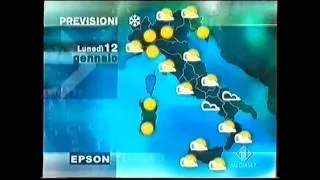 meteo - italia1 - domenica 11 gennaio 2004