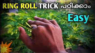 How to roll a RING across fingers/creative man