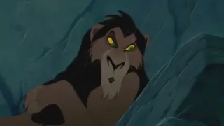 Zazu tries to sing to Scar