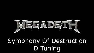 Megadeth - Symphony Of Destruction [D Tuning] HQ