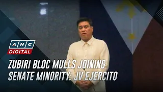 Zubiri bloc mulls joining Senate minority: JV Ejercito