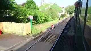 FIRST LOOK at the rail after 50026 DE-RAILMENT | SWANAGE RAILWAY diesel gala