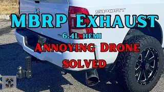 DRONE FIX! MBRP Cat-Back Exhaust Ram 2500/3500 6.4L Hemi - 2023 Review