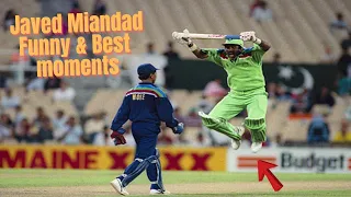 Javed Miandad Funny & Best Moments in Cricket History | Javed Miandad Ka Chakka