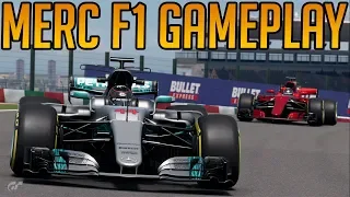 Gran Turismo Sport: Mercedes 2017 F1 Car Gameplay