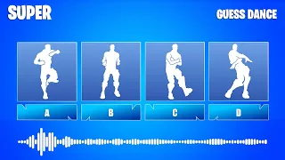 GUESS THE FORTNITE DANCE BY ITS MUSIC - Fortnite Challange - PART 1 | Super