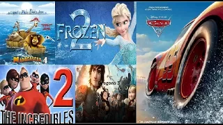 Top 10 Upcoming Animation Movies  2017-2019